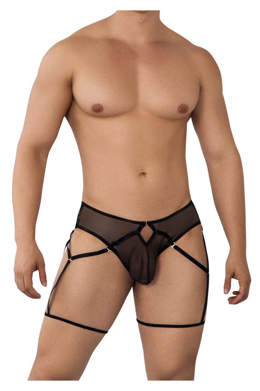 Mesh Garter Briefs