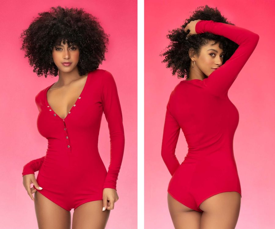 Long Sleeve Sleep Romper